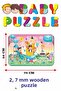 Fun Puzzle with Giant Pieces Consisting of Park, Entertainment and Game Activities 50x70 Cm - 2