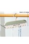 8 Hooks Kitchen Bathroom Cabinet Multi-Purpose Hook Adhesive Hanger Portable Hanger - 5