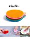 (2 Pieces) Multi-Purpose Cleaning Apparatus Dishwashing Dish Sponge Silicone Pet Cleaning Cloth
