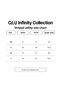 Infinity Collection Women's Anthracite Seamless/Seamless Striped Leggings - 8