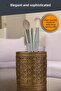 Makeup Organizer, Makeup Brush Holder, Makeup Brush Set, Gold Antique Finish, Model 4 - 4