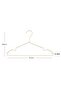 12Pcs Gold Metal Clothes Hangers, Clothes Hangers - 7