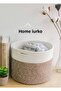 Jute, Wicker, Flower Pot, Basket, Bath Basket, Toy Basket, Organizer, Dirty Basket, Jute Basket - 2