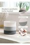 Jute, Wicker, 3-Piece Basket Set, Organizer, Bathroom Basket, Dirty Basket, Organizer, Laundry Basket - 5