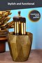 Makeup Organizer, Makeup Brush Holder, Makeup Brush Holder, Gold Antique Finish, Model 2 - 3