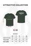 Attractive Collection Unisex Dark Green Basic T-Shirt - 7