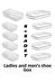 Shoe Storage Box 5 Pcs Men 5 Pcs Women Shoe Storage Box