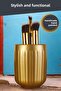 Makeup Organizer, Makeup Brush Holder, Makeup Brush Holder, Gold Color, Model 11 - 3