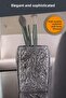 Makeup Organizer, Makeup Brush Holder, Makeup Brush Holder, Antique Silver Finish, Model 7 - 4