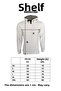 Unisex No Fear Printed White Hooded Sweatshirt - 3