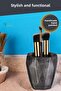 Makeup Organizer, Makeup Brush Holder, Makeup Brush Holder, Antique Silver Finish, Model 2 - 3