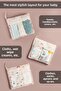 3-Piece Suitcase Organizer Set - Travel Hospital Bag Organizer with Zippered Transparent Window - 2