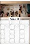 Bade 18 Piece Set Drawer Jewelry Cosmetic Organizer (12-3-3) Drawer Organizer Pen Holder Spoon Holder