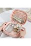 Women's Makeup Bag Quilted Cosmetic Organizer Large Capacity Cosmetic Bag - 6