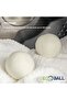 Ecoball 3 Pieces Wool Dryer Balls Natural Softener Clothes Dryer Dryer Ball - 7