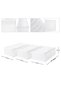 3 Pieces 7-Compartment Cabinet Drawer Accordion Type Folding Laundry Organizer Organizer - 7