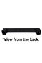 4 Pieces Bihter Straight Handle 128 mm Black Kitchen Handle Drawer Cabinet Door Handle Metal Furniture Cabinet Handle - 4