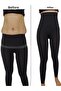 Black High Waist Corset Leggings Recovery Corset - 5