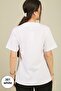 Women's Envelope Collar Single Top Alpaka Stoff - 3