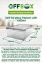 1 Liter Microwavable Storage Container for Deep Freezer with 20 Leak Proof Lids - 6