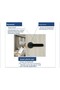 مقبض ذكي Multlock - مقبض باب ذكي من الساتان - 4