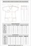 White/Dark Blue Lycra Thin Fabric Scrubs Doctor Nurse Jersey Bat Sleeve Surgical Suit - 7