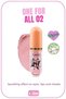 One for All Eyes & Lips & Cheeks Shimmering Liquid Eyeshadow - 02 Pink Cosmos