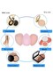 Green 3-Piece Makeup Sponge Set with Stand - 3