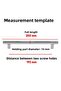 Furniture Kitchen Drawer Cabinet Door Handle Handle 192 mm Inox Metal Handle - 2