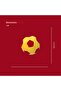 Yellow-Red 15 cm Plush Ball Soft Textured Home Play Toy Plush Medium Size Ball - 3