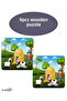 Wooden Children's Puzzle 9 Pieces