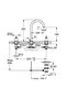 Atrio 3-Hole Sink Faucet 1/2" L-Size - 20593Al0 - 3