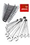 58 Piece 46mini Socket Set with Automatic Ratchet 1/4" 12 Piece Combined Open Mouth-Star Wrench Set - 5