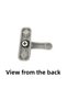 5 Pieces Security Lock Baby Child PVC Door Window Safety Lock Latch Glass Burglar Lock White - 3
