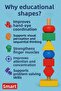 Educational Shapes Ipe Stringing Beads Sorting Speedy Look Knee Boz Game - 3