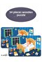 Wooden 54 Piece Children's Puzzle
