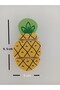Nine Wooden Toy Velcro Fruit Set - 15 Pieces Fruit/Vegetable, Knife and Cutting Board - 5