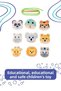 Wooden Animal Figures Stringing Game / Ages 1+ / Montessori Educational and Learning Toy for Children - 4