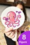 SimKids Sea Creatures تحت عنوان 2+ أحجية الصور المقطوعة لعبة تحسين الذكاء - 3