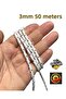 3mm 50 Meters Silk Rope , Iskota Rope , Swing Rope , Binding Rope - Hammock Rope