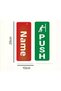 Pull - Push Self Adhesive 2Pcs Door Shop Stickers, Salon Bar Cafe Restaurant Office