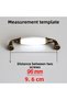Porcelain Antique Antique Yellow 96 mm Furniture Kitchen Drawer Cabinet Cabinet Handle Handle Handles - 4