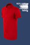 Polo Collar Combed Cotton T-Shirt – 95% Cotton %5 Lycra |   Workwear, Daily Use, Stylish and Comfortable Design - 2