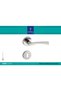 Sofuoğlu Lerzan Round Stainless Rosette Nickel Satin (bathroom - WC) Door Handle Aluminum / Steel - 3
