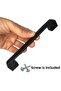 8 Pieces Oval Marmara Handle 128 mm Black Kitchen Handle Drawer Cabinet Door Handle Metal Furniture Cabinet - 3
