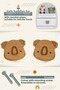 Koala Pattern (2 Pcs) Baby Kids Room Wooden Furniture Cabinet Drawer Handle - 3