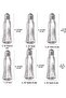 Black&White Salt Shaker 2*3 Total 6 Pieces - 2