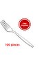 3 Compartment Foam Plate Spoon Fork Cardboard Cup Luxury Set 100 Pieces - 3