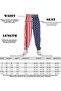 Loose Fit Striped Cotton Sweatpants Gym Pants Big Sam 877 - 6