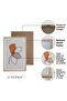 Natural Wooden Framed 3-Piece Painting Set Hpn011 - 3